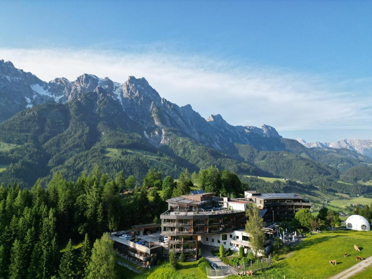 Holzhotel Forsthofalm Leogang Eksteriør billede