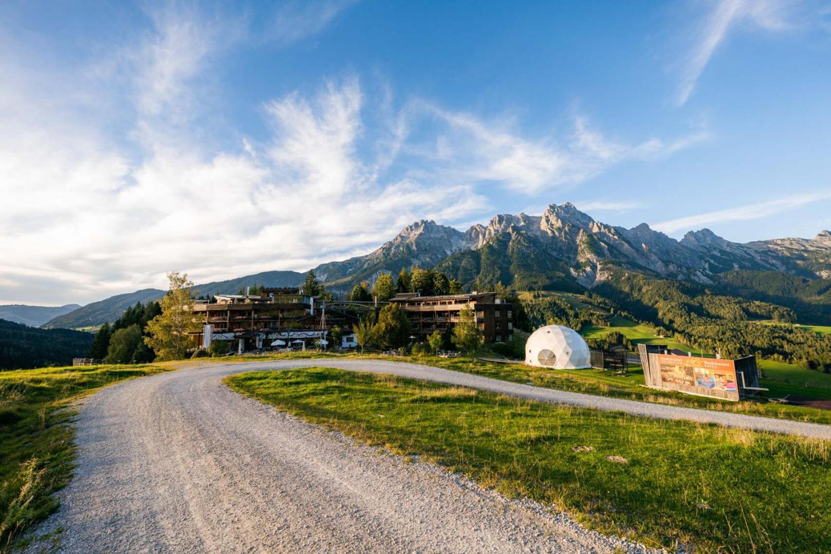 Holzhotel Forsthofalm Leogang Eksteriør billede