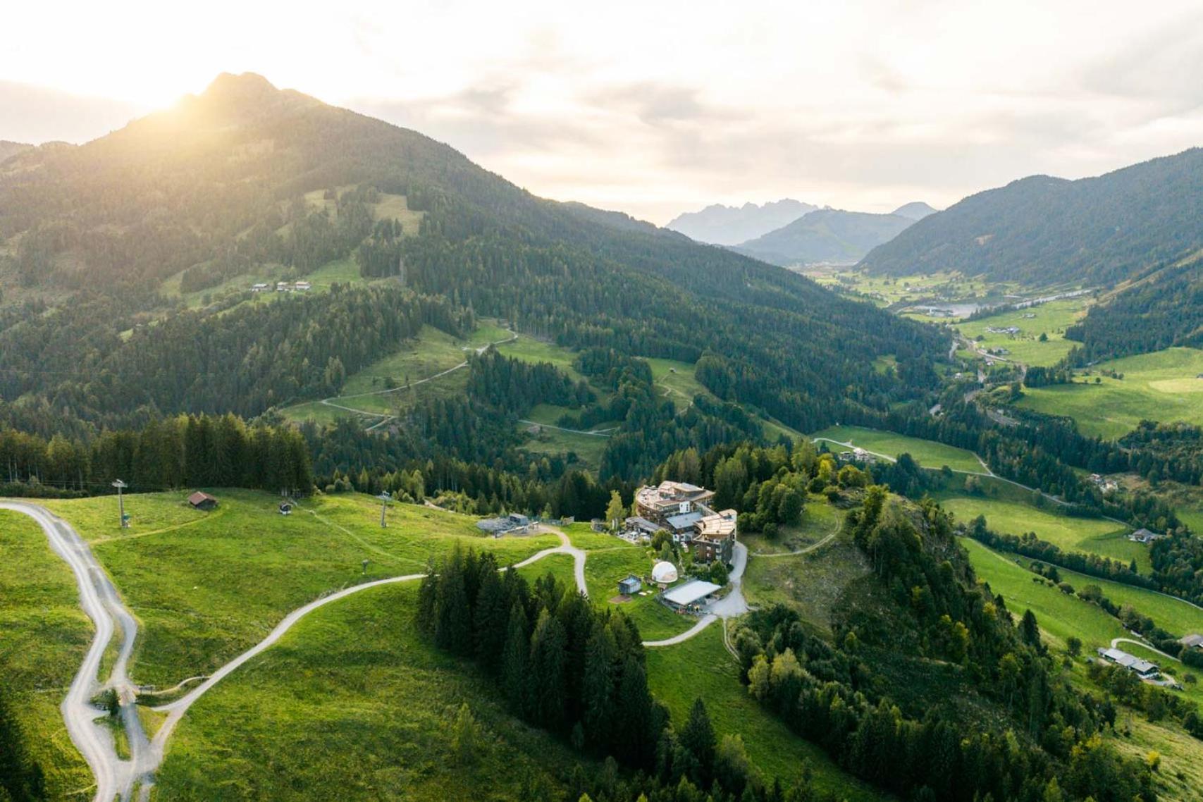 Holzhotel Forsthofalm Leogang Eksteriør billede