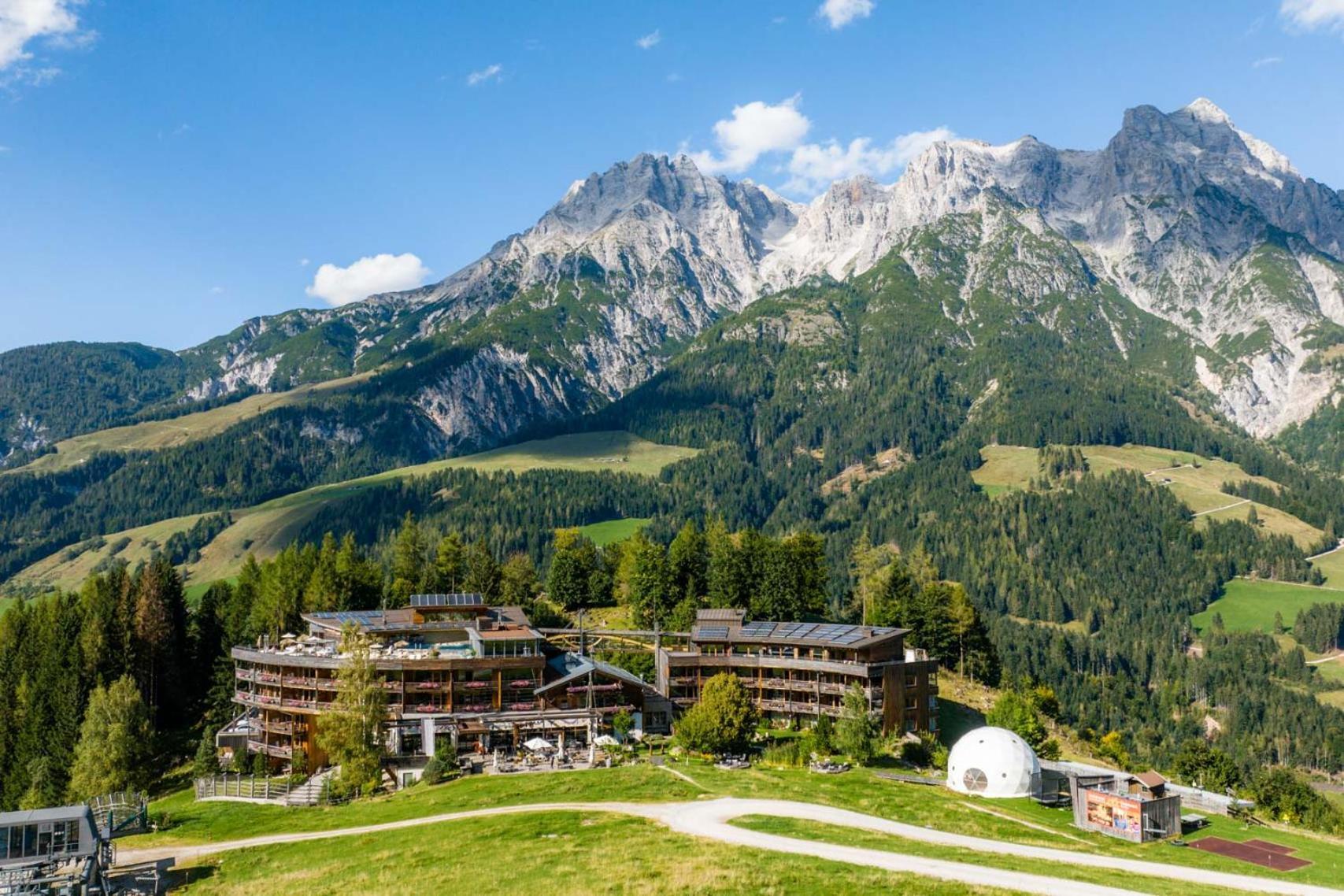 Holzhotel Forsthofalm Leogang Eksteriør billede