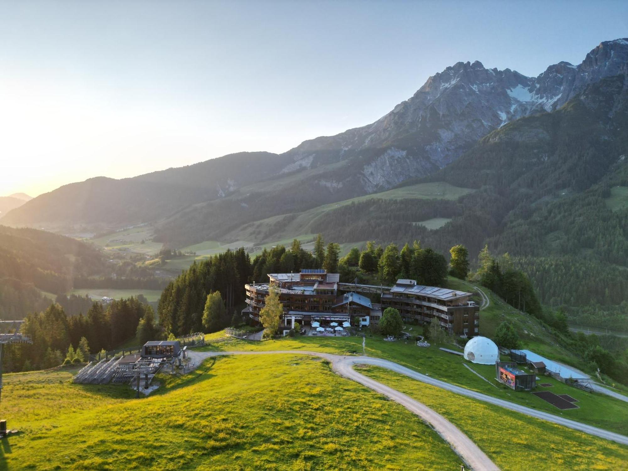 Holzhotel Forsthofalm Leogang Eksteriør billede