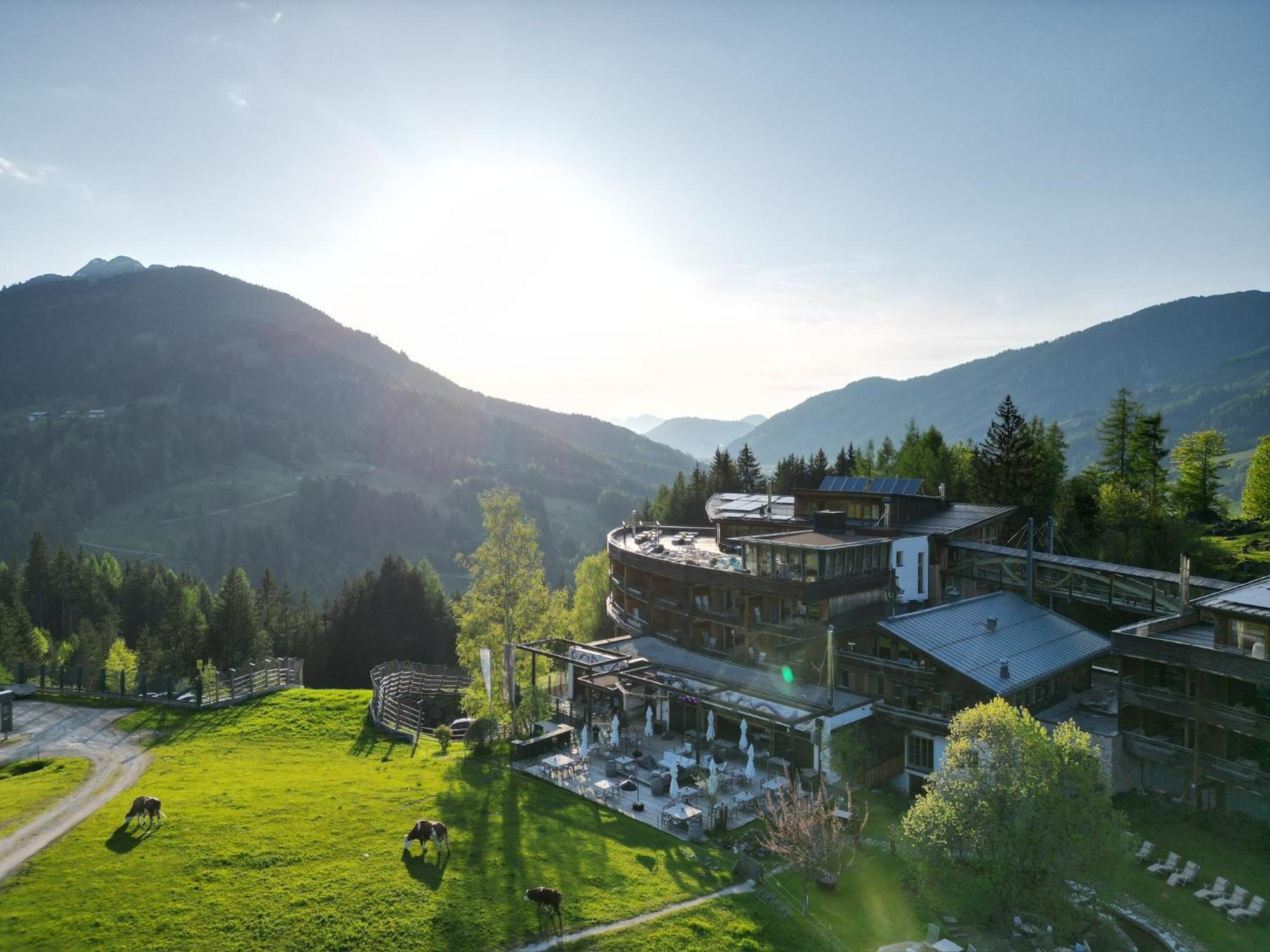 Holzhotel Forsthofalm Leogang Eksteriør billede