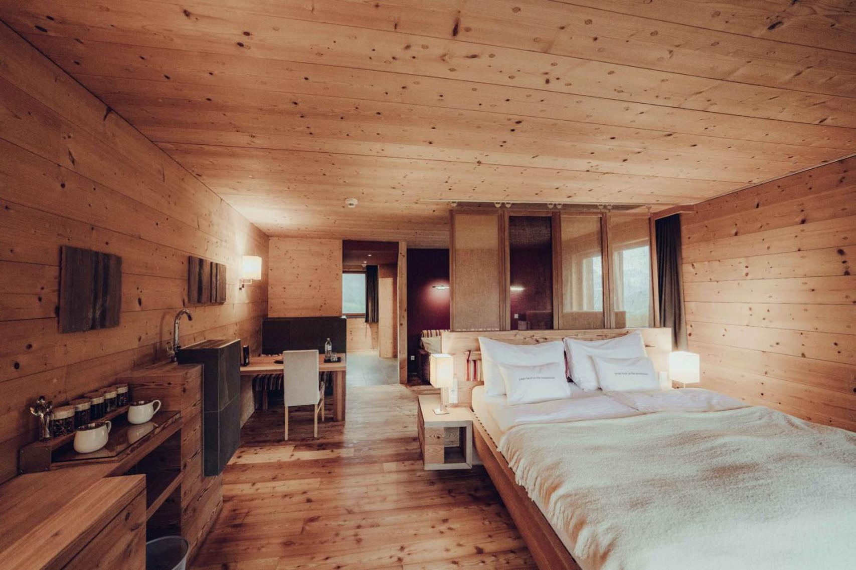 Holzhotel Forsthofalm Leogang Eksteriør billede