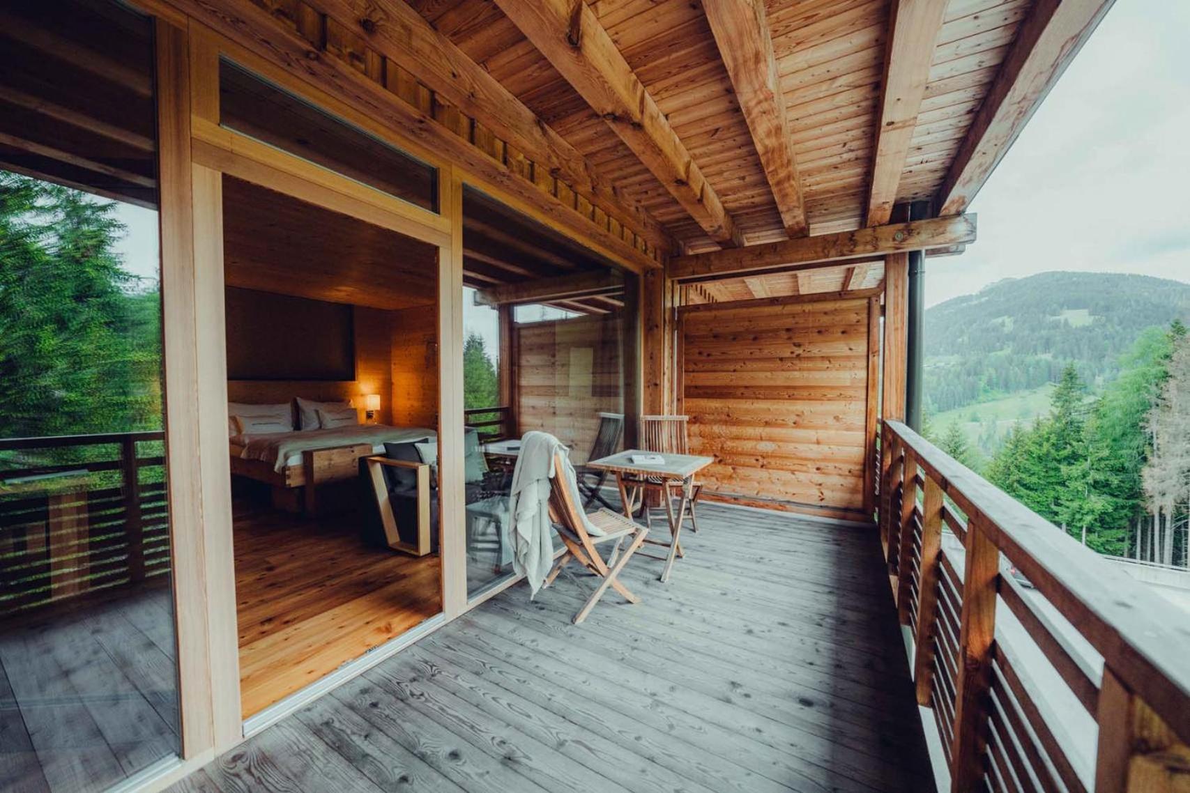 Holzhotel Forsthofalm Leogang Eksteriør billede