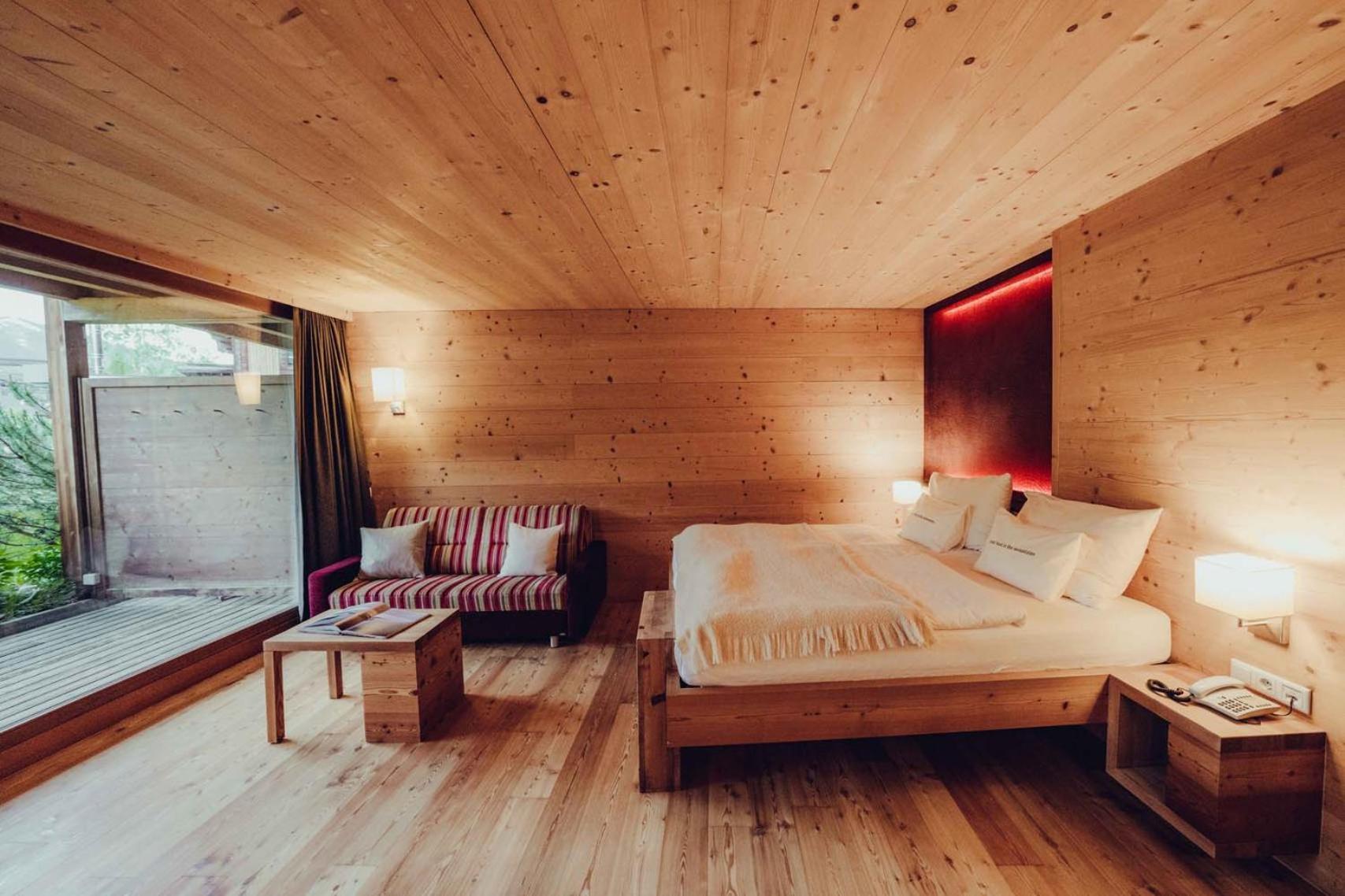 Holzhotel Forsthofalm Leogang Eksteriør billede
