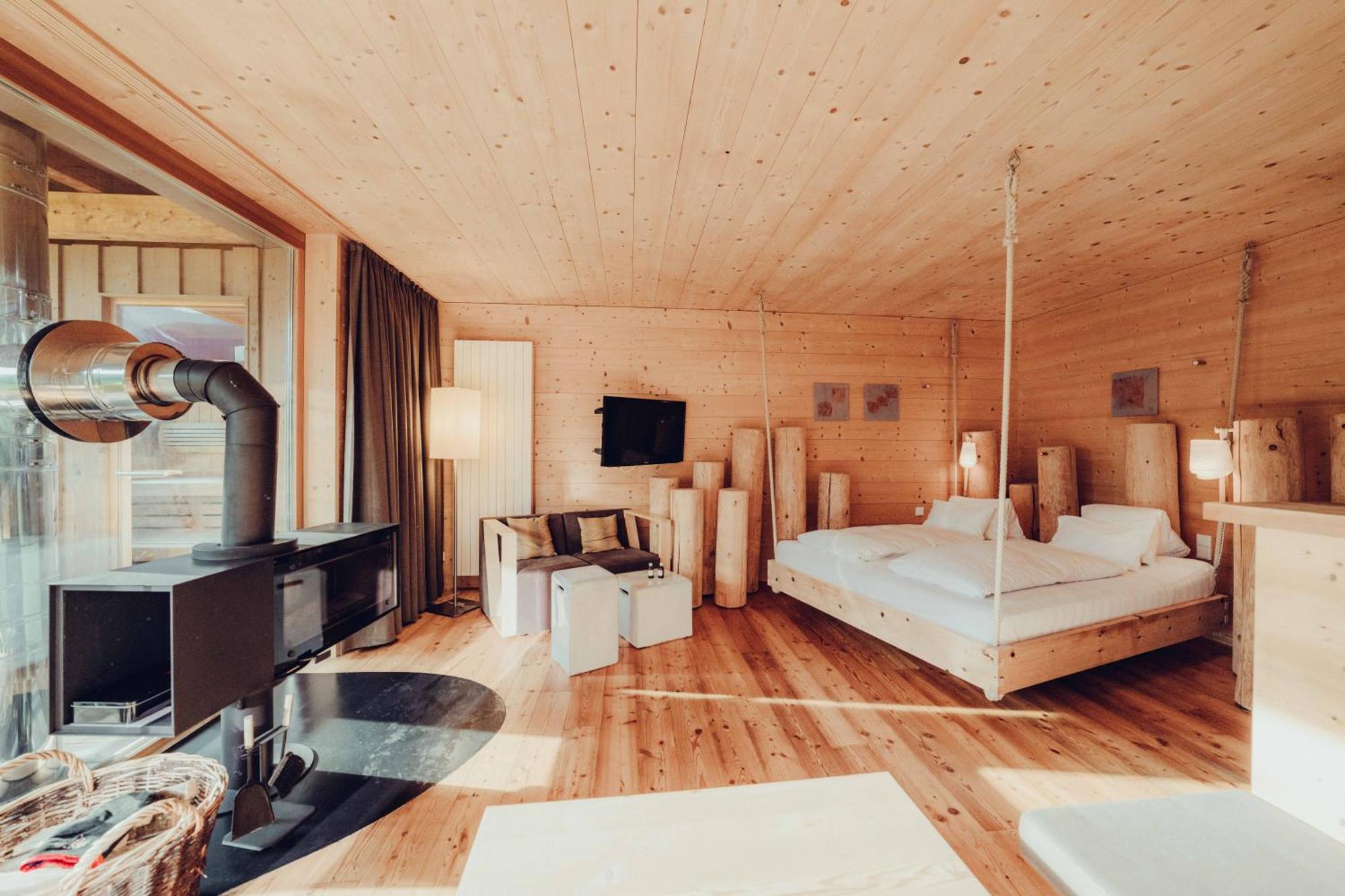 Holzhotel Forsthofalm Leogang Eksteriør billede